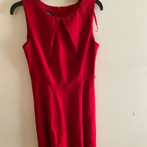 Alyx cocktail dress sz 8 RED tank style neckline